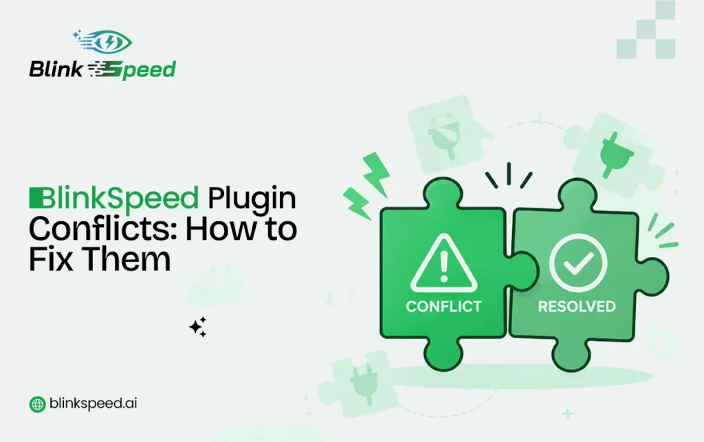 BlinkSpeed Plugin Conflict Guide for WordPress (Complete Fix) - BlinkSpeed AI