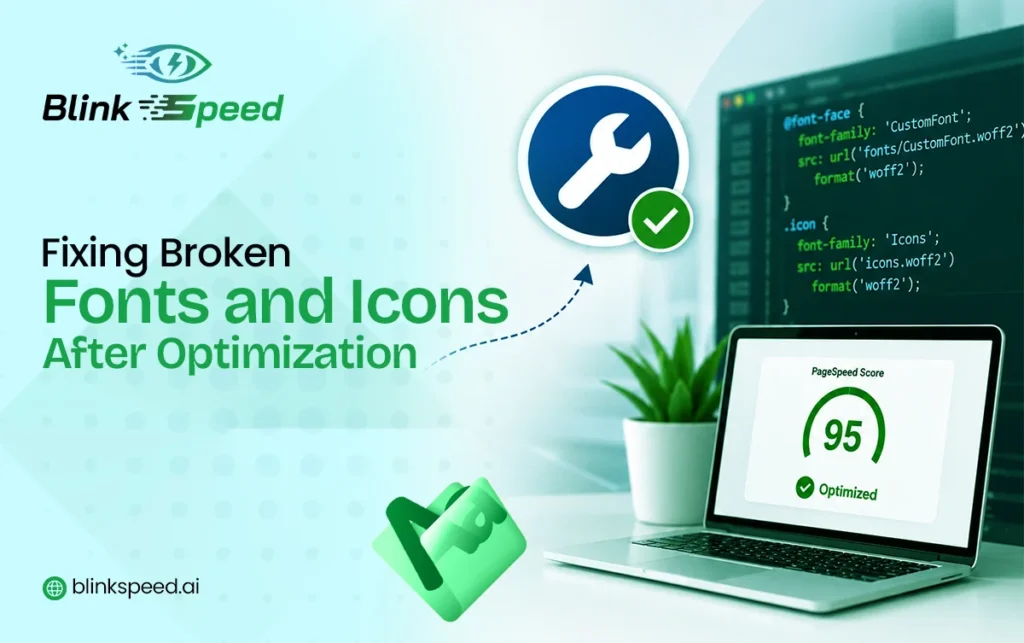 Fixing Broken Fonts and Icons After Optimization