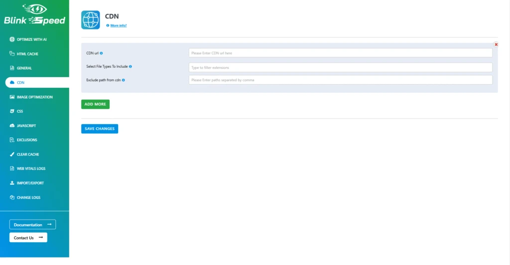 CDN Settings
