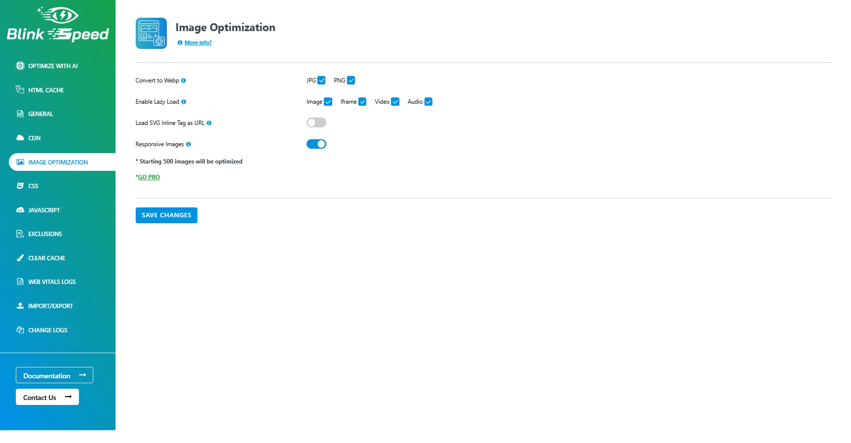 Image Optimization